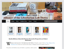 Tablet Screenshot of distro.libertarianleft.org